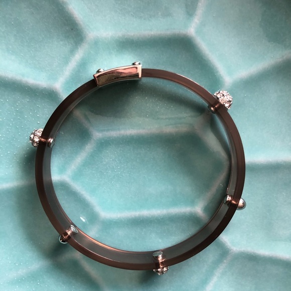 Lia Sophia Glazed Caramel Bangle Bracelet - Picture 3 of 6
